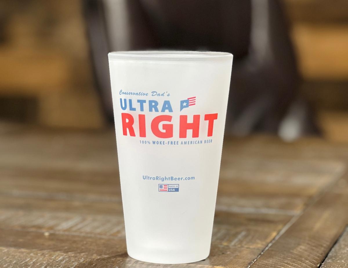 Ultra Right Beer cup