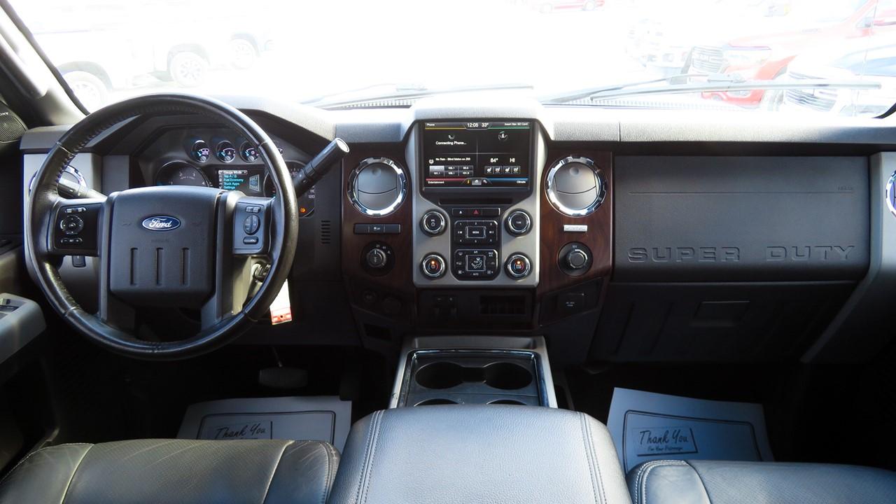 Inside of a truck for lease