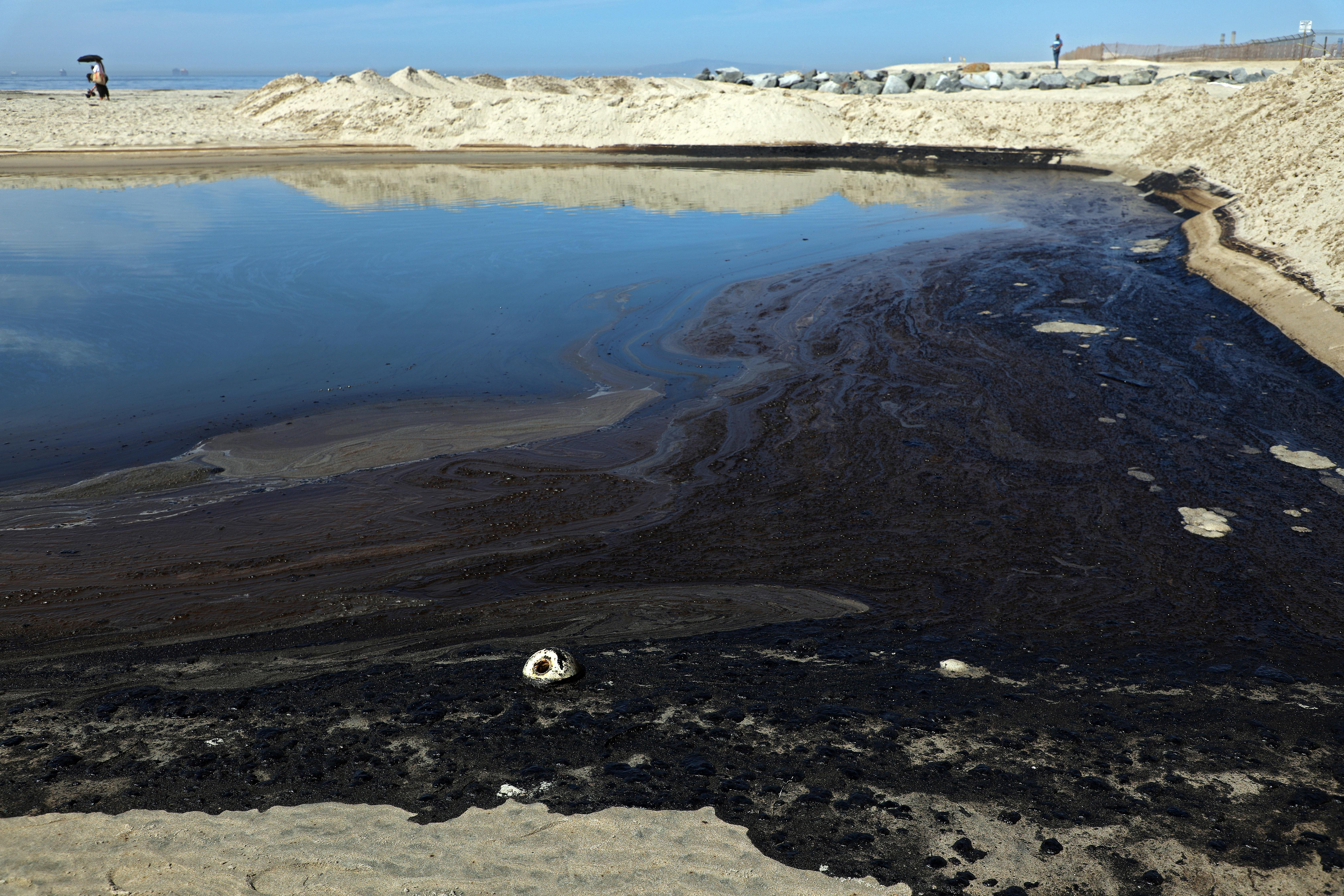 Amplify Energy oil spill in California