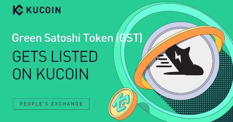 Kucoin-Green Satoshi Token graphic