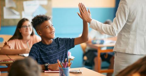 A student learning about finances