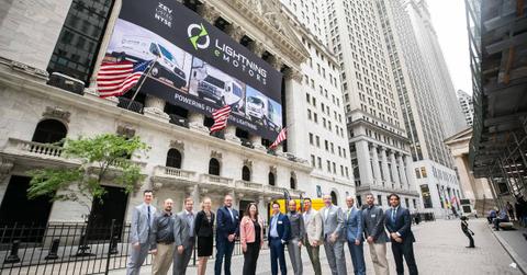 Lightning eMotors listing