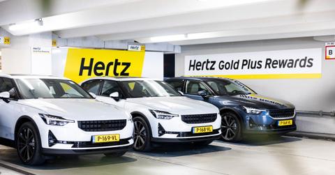 Hertz rental cars