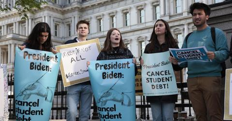 Student loan forgiveness rally