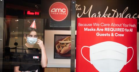 AMC Entertainment stock has risen after reopening cinemas