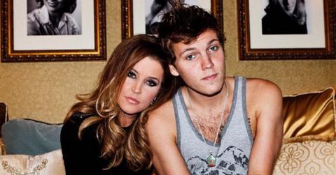 Lisa Marie Presley with her late son Benjamin Keough.