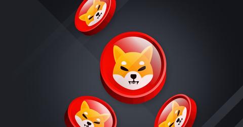 Shiba Inu coin graphic