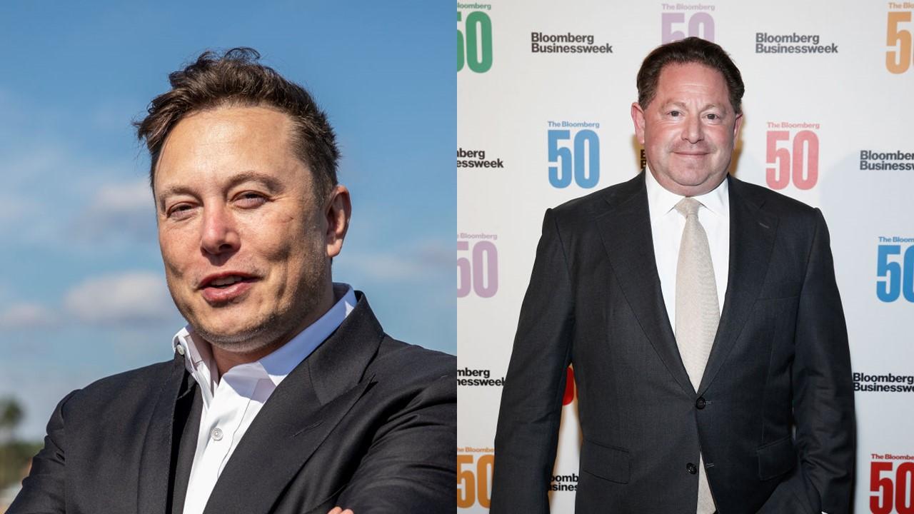 Elon Musk and Bobby Kotick