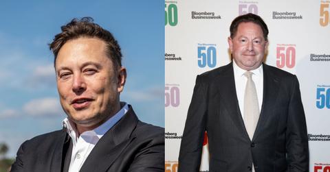Elon Musk and Bobby Kotick
