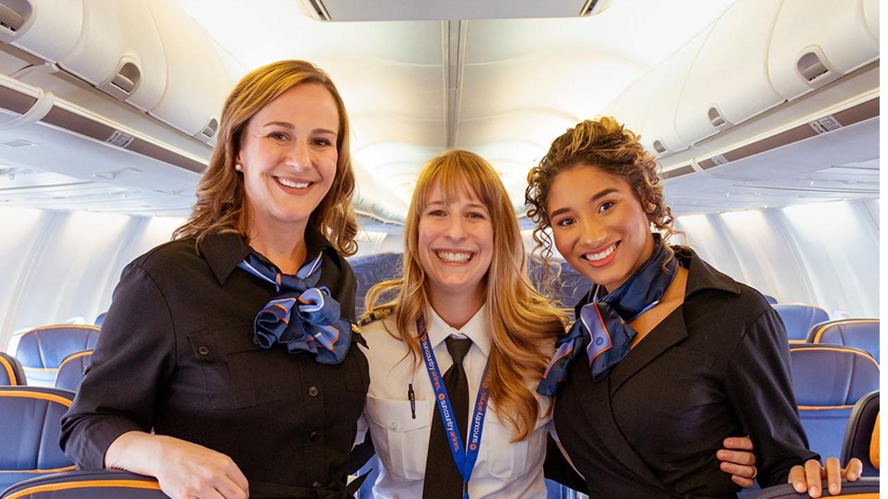 sun country airlines flight crew