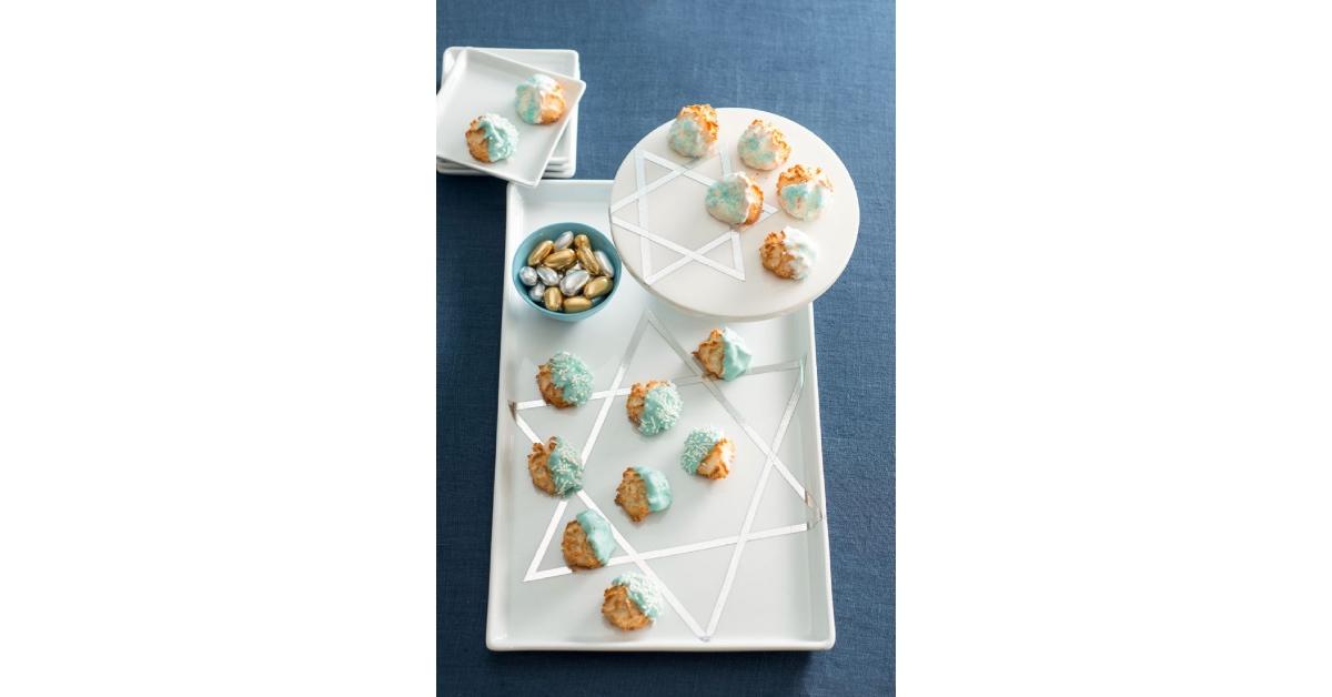 DIY Hanukkah serving tray