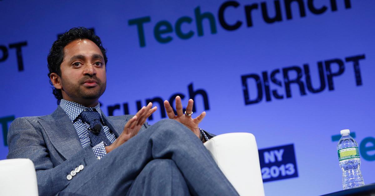 Social Capital CEO Chamath Palihapitiya