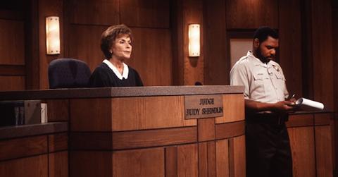 Judge Judy and Bailiff Byrd