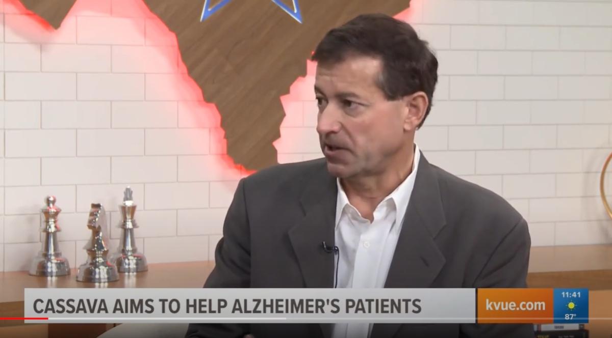 Cassava CEO Remy Barbier discusses the company's Alzheimer's drug in a 2019 interview.