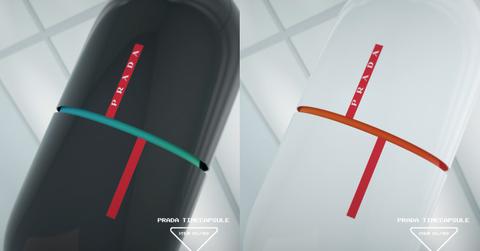 Two Prada NFT Timecapsules