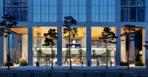 Apple store in Myeongdong