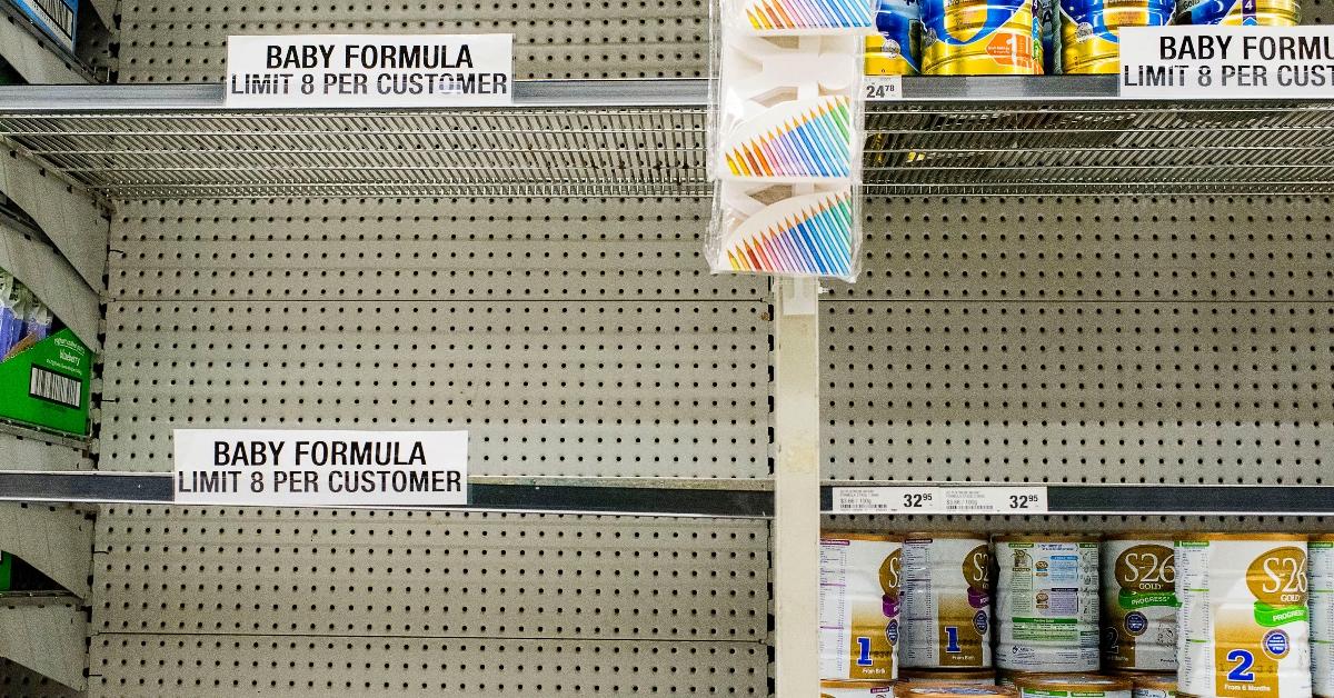 baby formula shortages affect stores