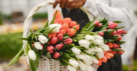 Basket of flowers