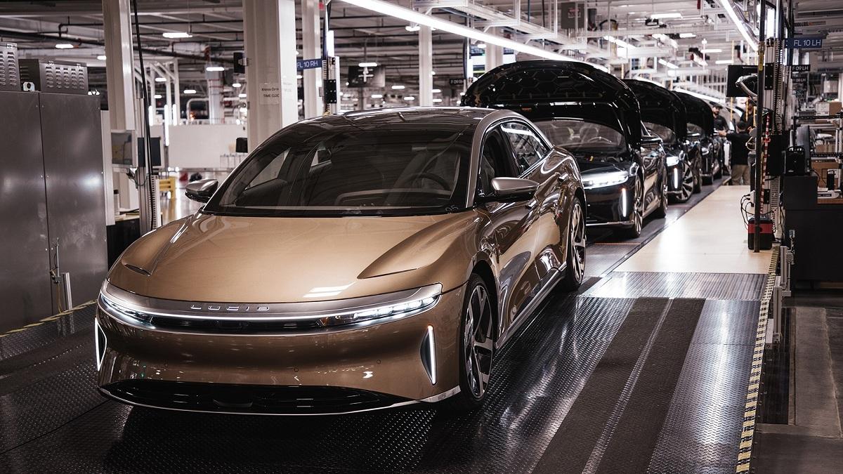 Lucid Motors starts production of the groundbreaking LucidAir