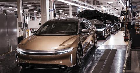 Lucid Motors starts production of the groundbreaking LucidAir