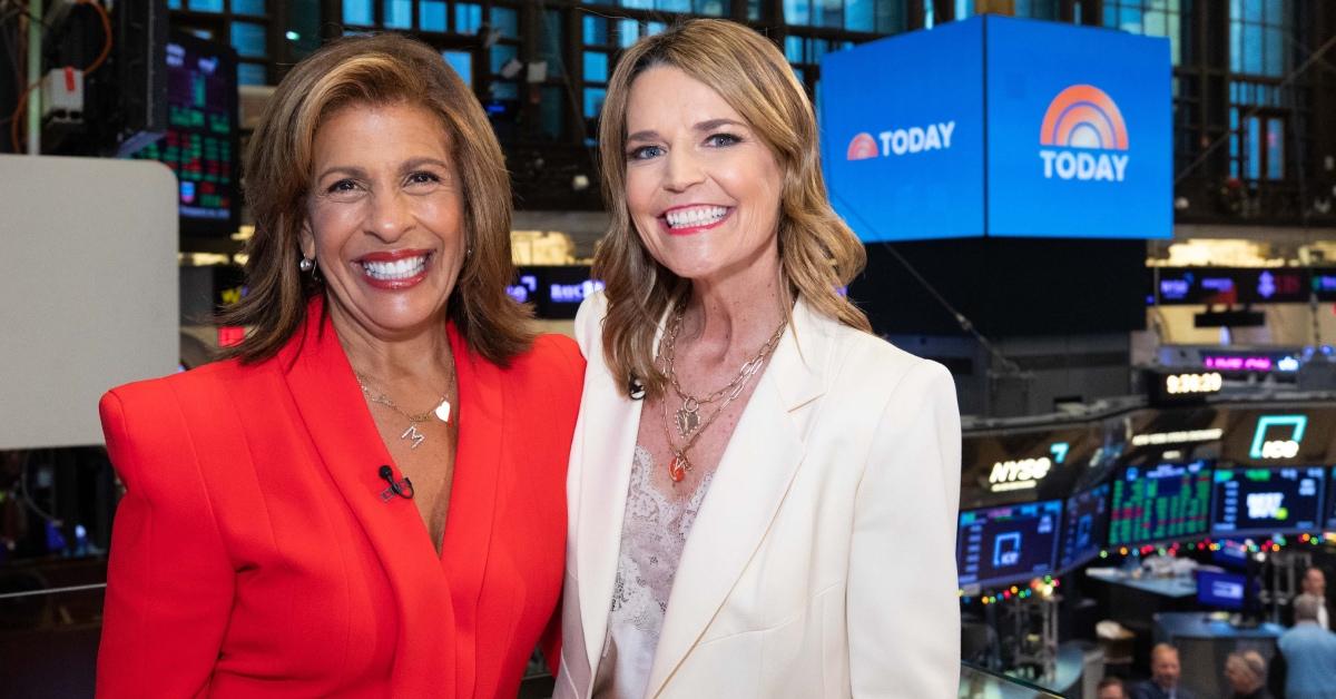 Hoda Kotb and Savannah Guthrie