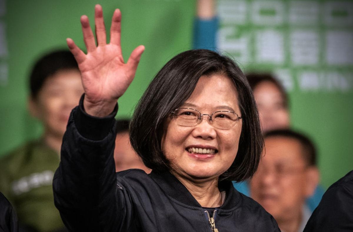 Taiwanese president Tsai Ing-wen