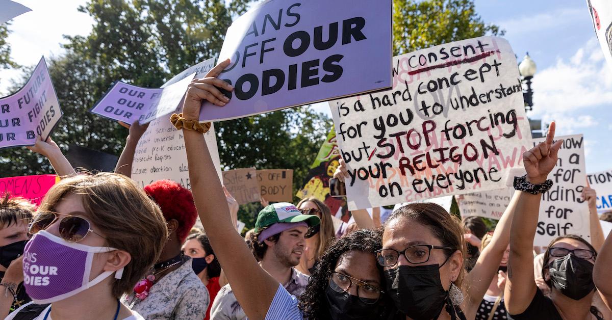 Women's rights protestors