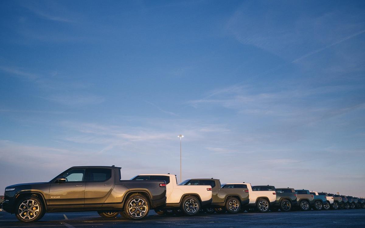 Rivian vehicles