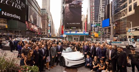 Lucid Motors goes public