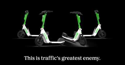 Lime scooters