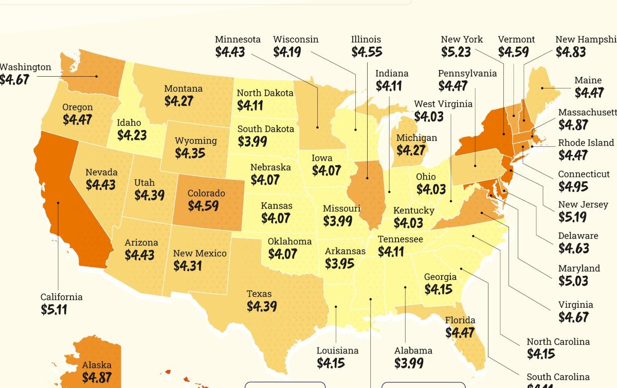 Cost Of A Big Mac Across The Us 1 1679487840579 