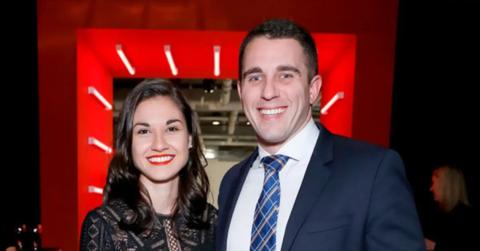 Anthony Pompliano and Polina Marinova at TIME 100 Next 2019 event