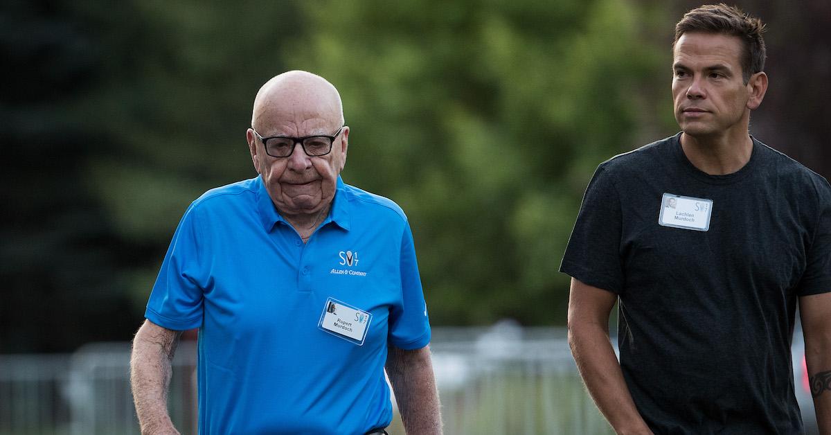 Rupert and Lachlan Murdoch