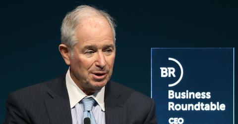 Blackstone CEO Stephen Schwarzman