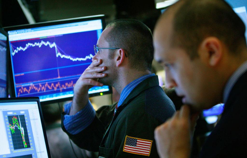 stock markets crash in recession