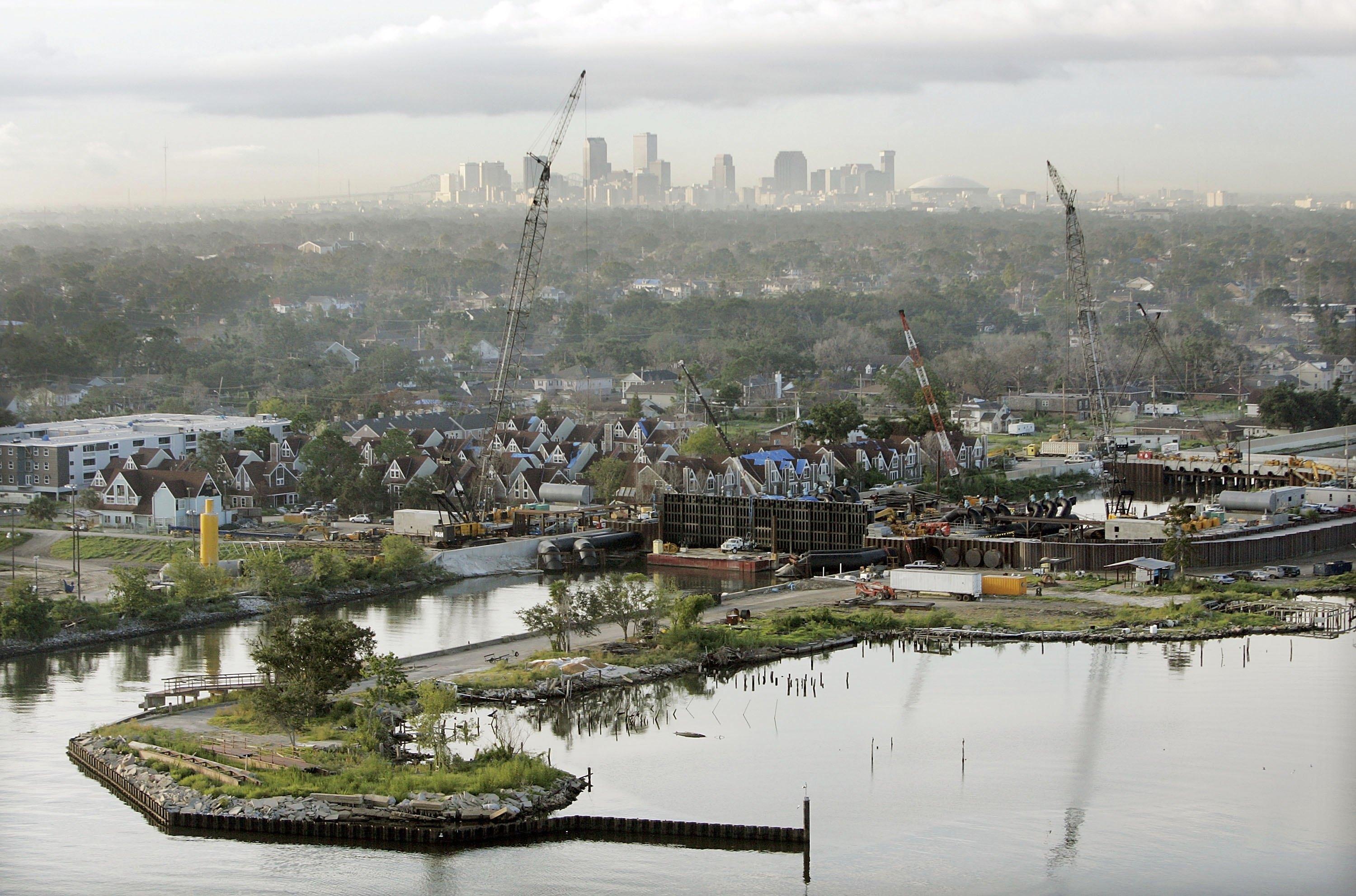 New Orleans post-Hurricane Katrina