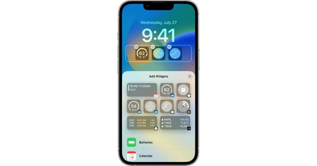 How to Add Widgets to Lock Screen in iOS 16