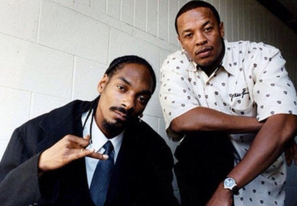 Snoop Dogg and Dr Dre