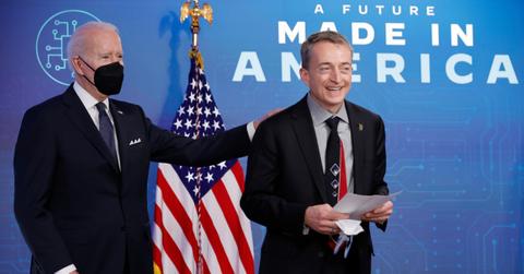 Biden with Intel CEO Gelsinger