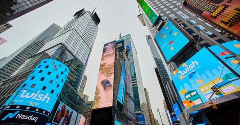 WISH Nasdaq listing