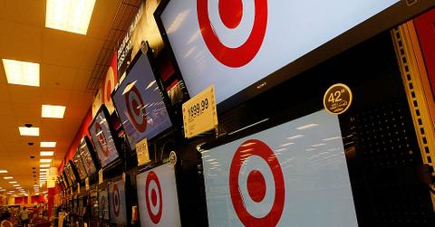 TVs on sale at Target