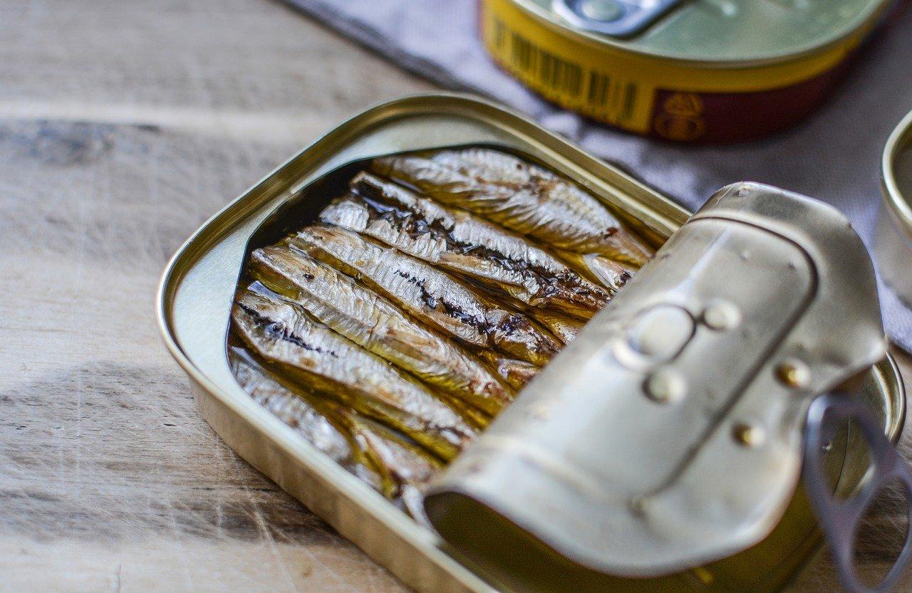 canned aluminum fish