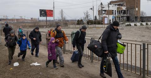 Civilian evacuations in Ukraine