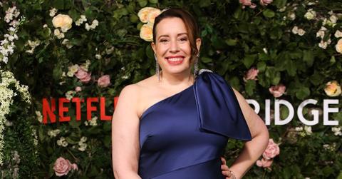 Julia Pottinger attending Bridgerton series 2 premiere