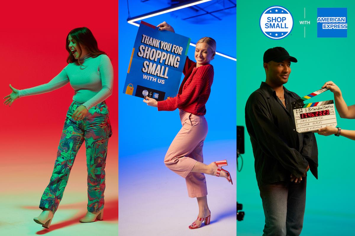 The American Express #ShopSmall Accelerator teams up with TikTok. 