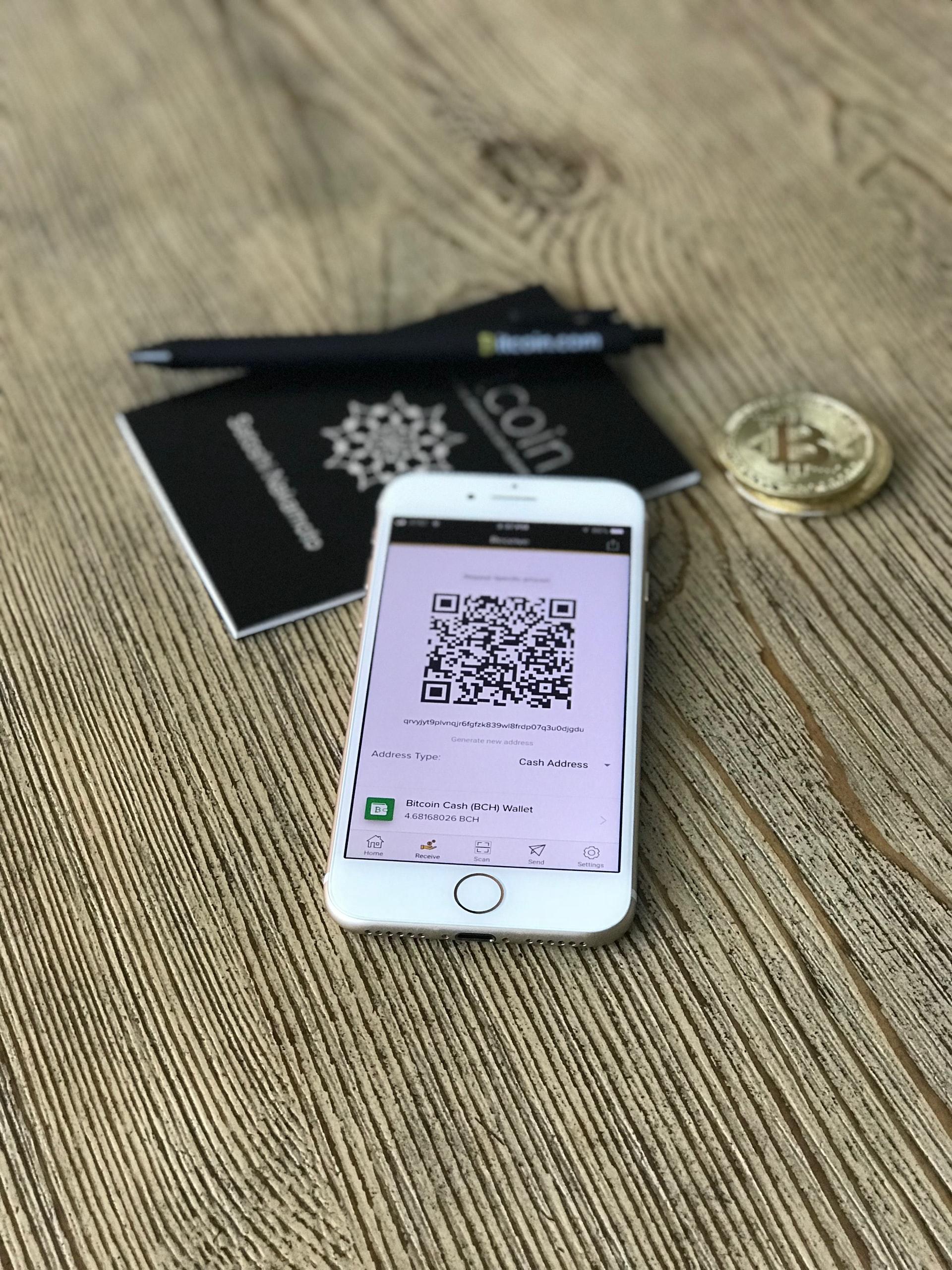 A payment platform on a smartphone