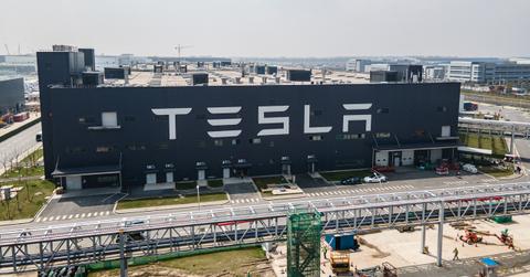 Tesla Gigafactory in Shanghai