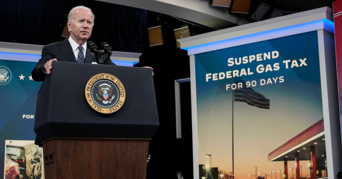 President Joe Biden calling for federal gas tax exemption