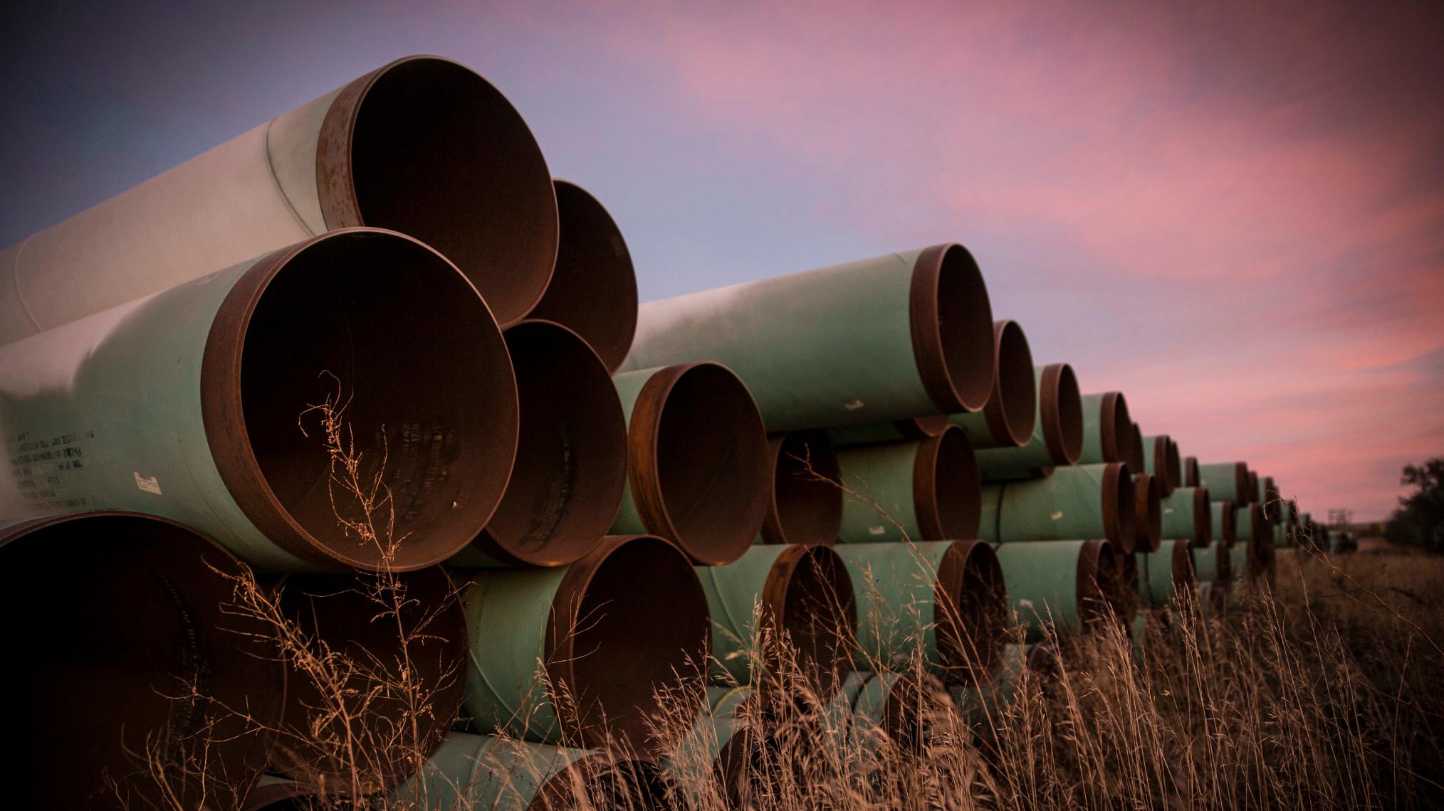 keystone xl pipe