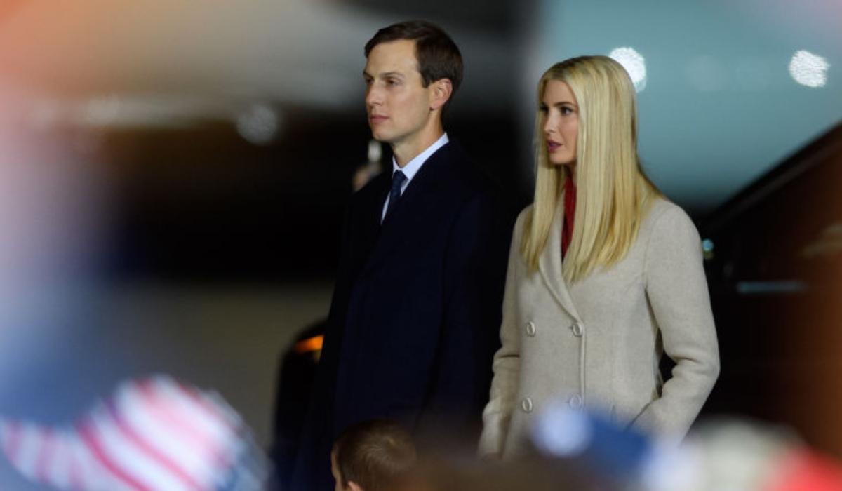 Charles Kushner's son Jared Kushner and Ivanka Trump